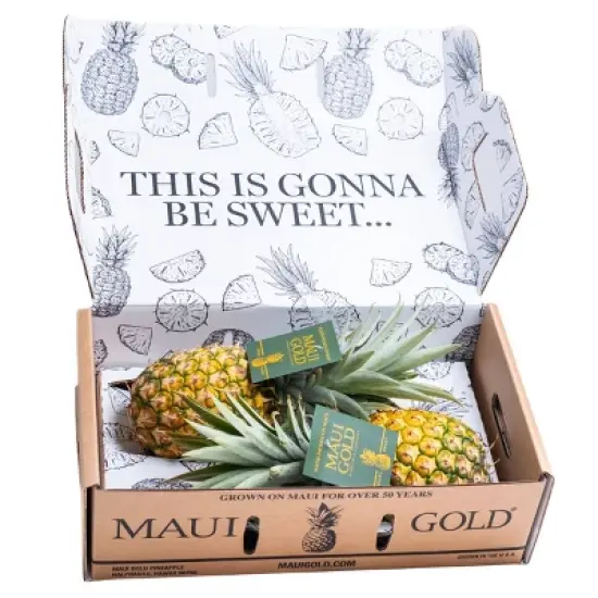 Freshly Picked Maui Gold Pineapples - 2ct image {3}