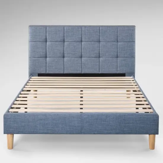 Lottie Upholstered Platform Bed Frame - Zinus image {2}