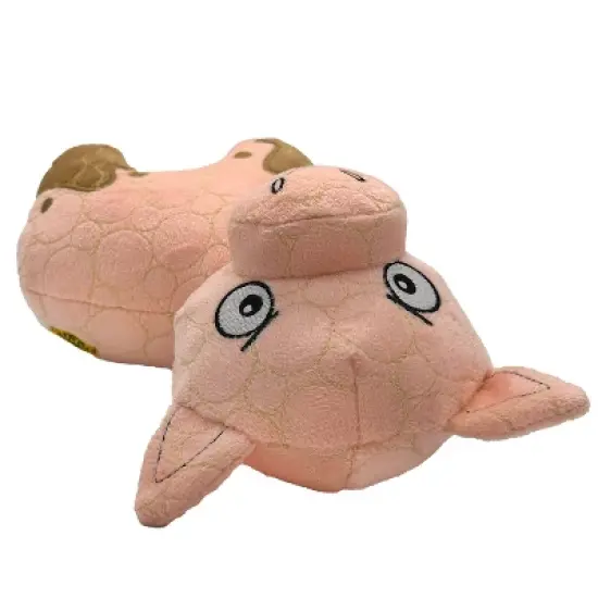 Bite Force Built with Kevlar Tough Plush Pig Dog Toy image {4}