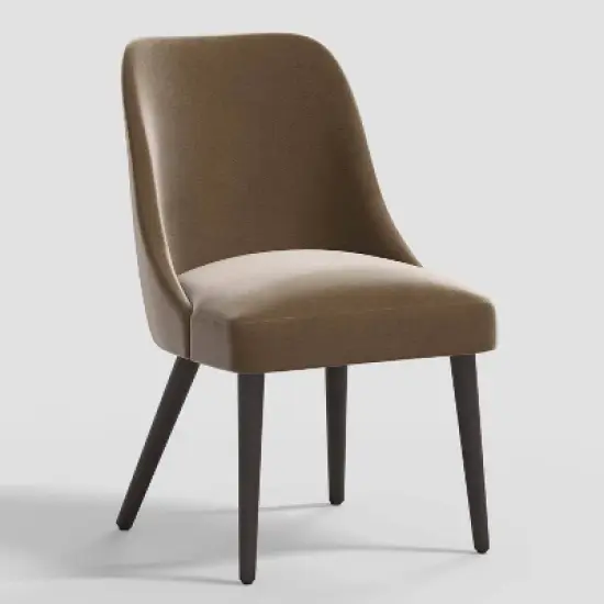 Geller Modern Dining Chair in Shiny Velvet Mystere - Threshold&trade; image {10}