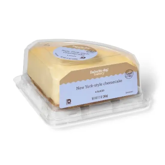 New York Style Cheesecake Slices - 12oz/4ct - Favorite Day&trade; image {2}