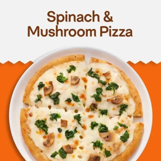 Lean Cuisine Protein Kick Spinach & Mushroom Frozen Veggie Pizza - 6.1oz image {4}