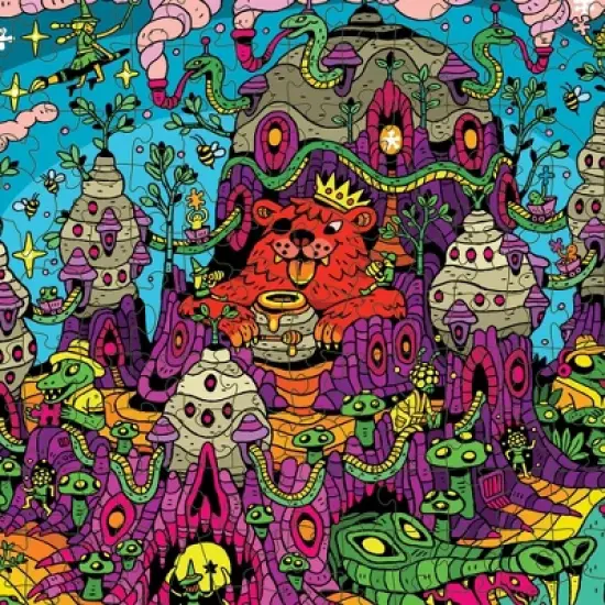 Magic Puzzle Company The Drippy Trip Jigsaw Puzzle - 1000pc: Paper Collage for Memory & Motor Skills Development image {2}