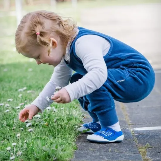 Komuello Toddler First Walk Sock Shoes - Sneakers Blue image {10}