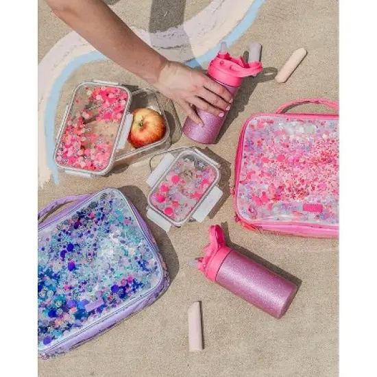 Packed Party BPA Free 2-Piece Food Storage Containers Set, Airtight, Leak-Proof, with Lids for Lunch, Meal Prep, or Leftovers (Small and Medium image {3}