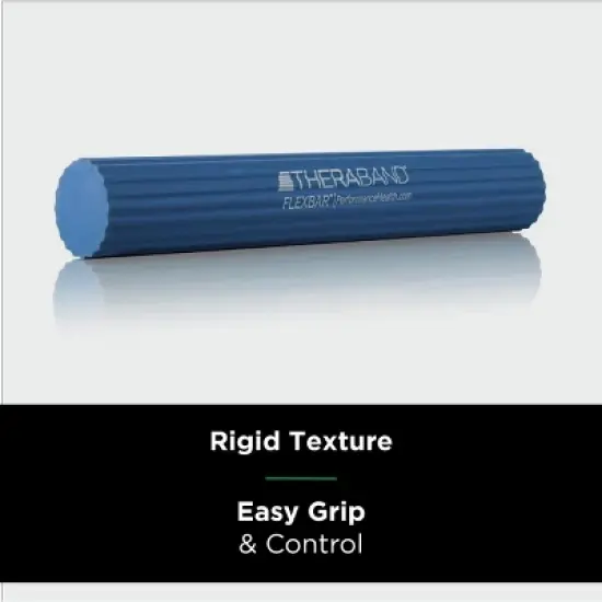 THERABAND FlexBar Resistance Bar For Improving Grip Strength, Tennis Elbow, Golfers Elbow, Tendonitis image {1}