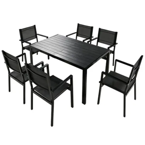 High-quality Steel Outdoor Table and Chair Set, Suitable for Patio, Balcony, Backyard image {4}