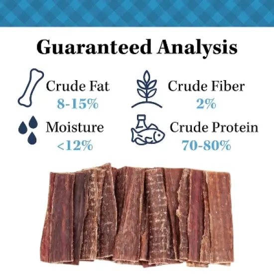 Country Living 6&rdquo; Gullet Flats Dog Treats &ndash; 20 Count Bag &ndash; All-Natural Beef Esophagus Chews &ndash; Single-Ingredient Dog Treats image {6}