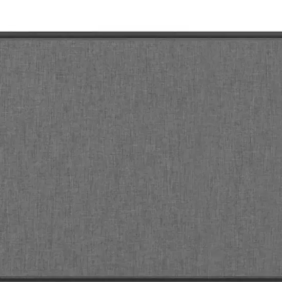 McArthur Metal and Upholstered Bed Matte Black/Gray Fabric - Hillsdale Furniture image {10}