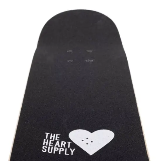 The Heart Supply Skateboard &ndash; Red and White Checkerboard image {2}
