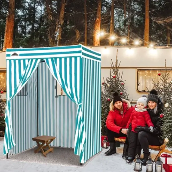 EAGLE PEAK Flex Compact 5x5 Pop-up Canopy Changing Room, Portable Privacy Dressing Room image {15}