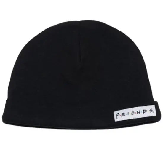 FRIENDS 3 Piece Outfit Set: Bodysuit Pants Hat Grey / Black  image {1}