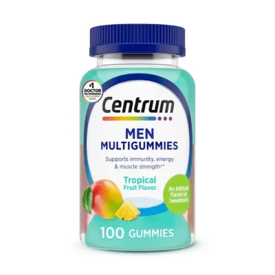 Centrum Men's Multivitamin Gummies - Tropical Fruit - 100ct image {11}