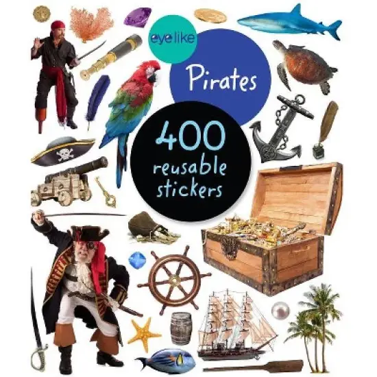 Eyelike Stickers: Pirates - by  Workman Publishing (Paperback) image {1}