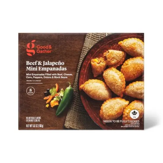 Frozen Beef & Jalapeno Corn Mini Empanadas - 8ct - Good & Gather&trade; image {4}