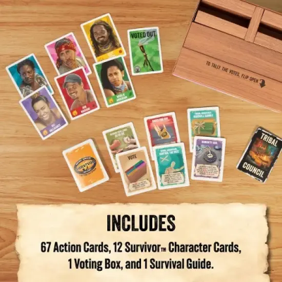 Exploding Kittens Survivor: The Tribe Has Spoken Board Game image {2}