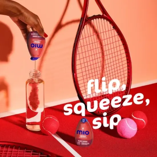 MiO Energy Black Cherry Liquid Water Enhancer - 3.24 fl oz Bottle image {9}