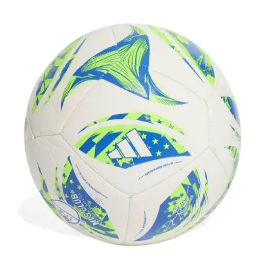 Adidas MLS Size 4 Club Sports Ball - White: TPU Shell, Butyl Bladder image {3}
