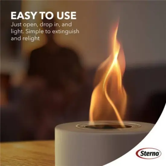 Sterno Products 13 fl oz 6pk Firepit Gel Fuel image {2}