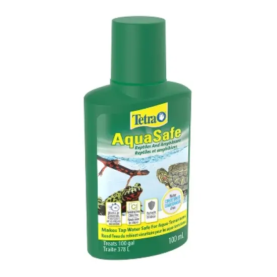 Tetra Fauna AquaSafe for Reptiles and Amphibians Aqua-Terrarium Water Conditioners - 100ml image {4}
