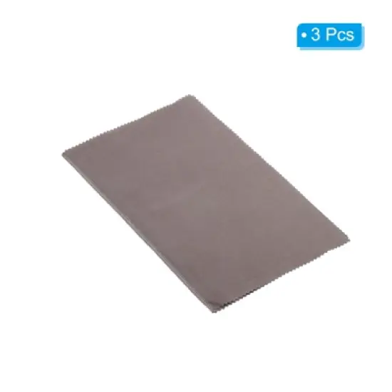 Unique Bargains Reusable Double-Sided Cotton Jewelry Cleaning Cloth 3 Pcs image {2}