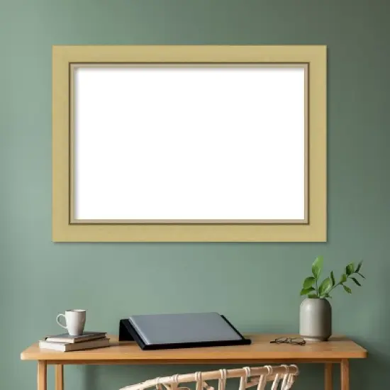 Amanti Art Landon Gold Framed Dry Erase Magnetic Board image {5}