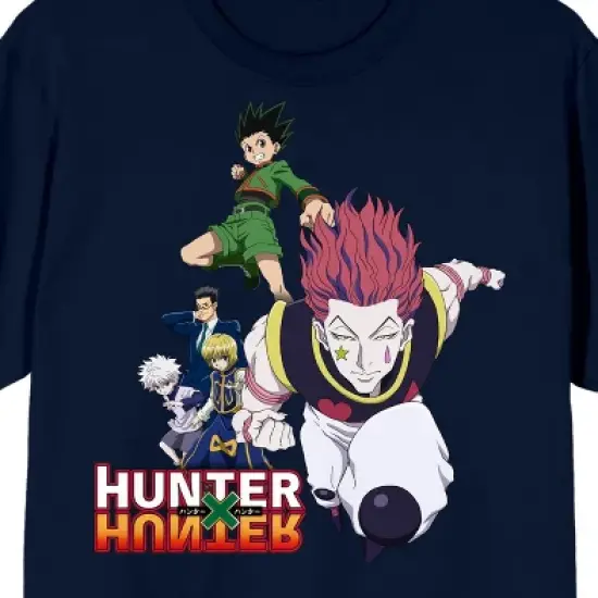 Hunter X Hunter Character Group Men's Short Sleeve Shirt & Sleep Shorts Set image {2}