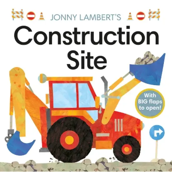Jonny Lambert's Construction Site - (Jonny Lambert Illustrated) (Board Book) image {1}