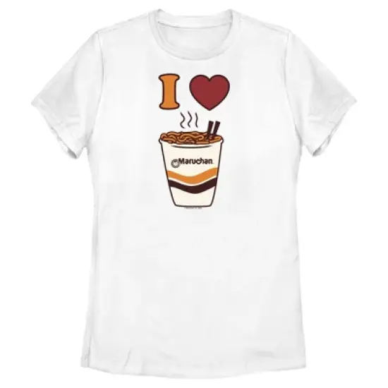 Women's Maruchan I Heart Cup of Noodles T-Shirt image {3}