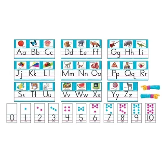 TREND Color Harmony Photo Alphabet Bulletin Board Set, 2 Sets image {2}