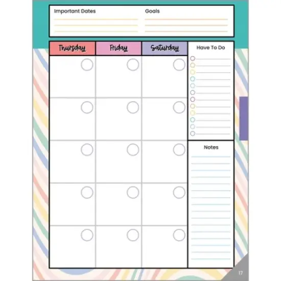 Carson Dellosa Education Retro Remix Teacher Planner image {5}