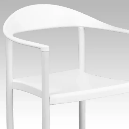 Flash Furniture HERCULES Series 1000 lb. Capacity Plastic Cafe Stack Chair image {4}
