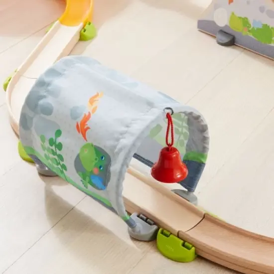 HABA Kullerbu Dragonland Ball Track Starter Set with Funnel and Tunnel image {6}