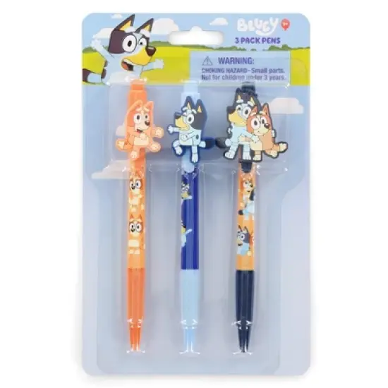 Innovative Designs Bluey Pens 3 Pack image {1}