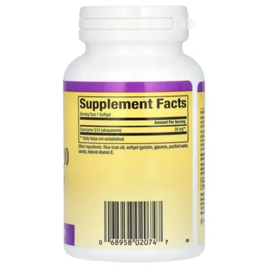 Natural Factors Coenzyme Q10, 50 mg, 120  Softgels image {1}