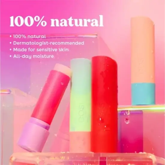 eos 100% Natural Shea Lip Balm Variety Pack - Fruity - 0.56oz/4pk image {2}