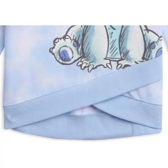 Disney Lilo & Stitch Girls French Terry Crossover Hoodie Toddler to Big Kid image {4}