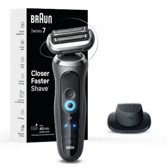 Braun Series 7-7120s Rechargeable Wet & Dry Electric Shaver image {10}