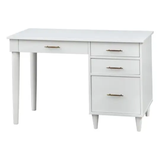 Ana Work Study Desk with Drawers - Lifestorey image {8}