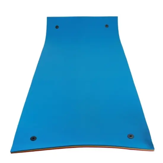 GEEMAX 7'x3' 3-Layer Floating Water Mat Thick Tear-Resistant XPE Foam For Lake Oceans image {8}