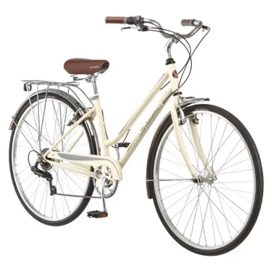 Schwinn Women's Gateway 700c/28" Hybrid Bike - Cream image {1}