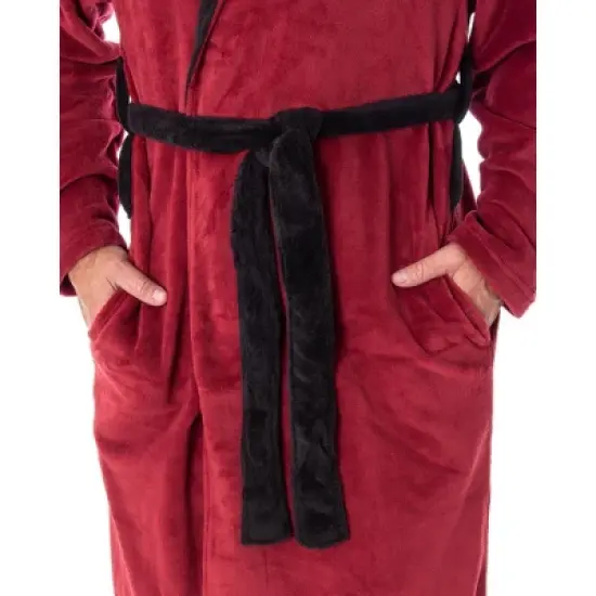 Star Trek The Next Generation Captain Picard Costume Adult Fleece Plush Robe OSFM image {3}