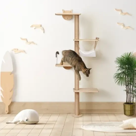 Sandinrayli Cat Wall Mounted Shleves image {8}