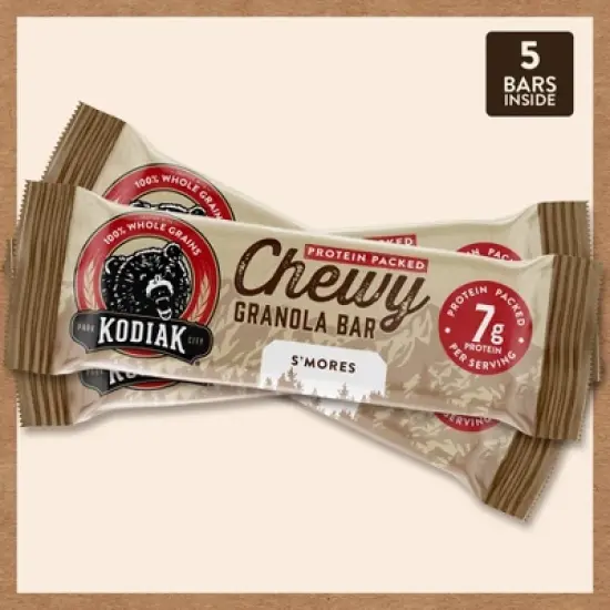 Kodiak S'Mores Chewy Bars - 6.17oz/5ct image {5}