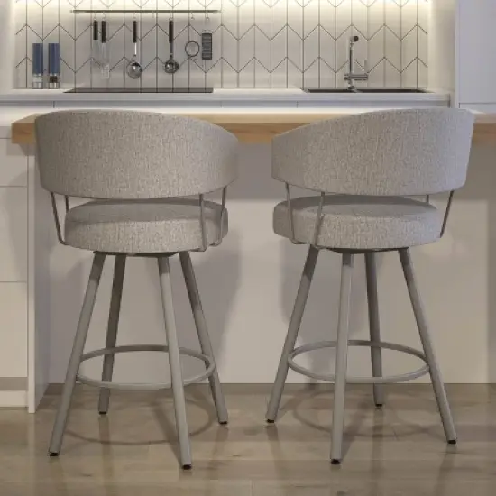 31.5" Corey Swivel Barstool - Amisco image {4}