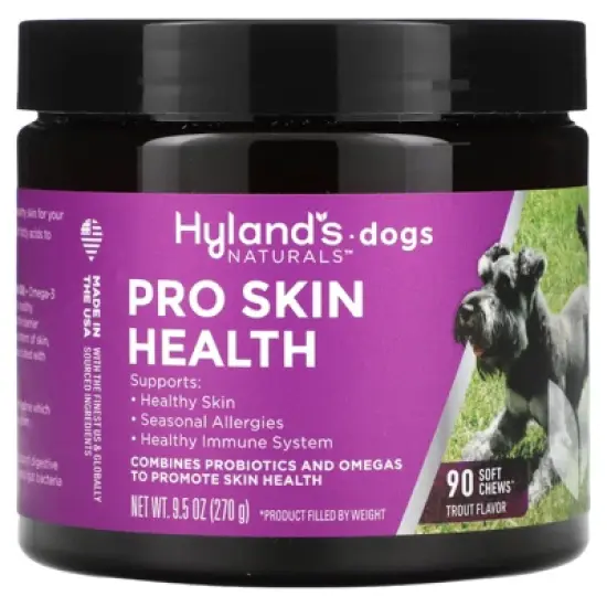 Hyland's Naturals Pro Skin Health, For Dogs, Trout, 90 Soft Chews, 9.5 oz (270 g) image {4}