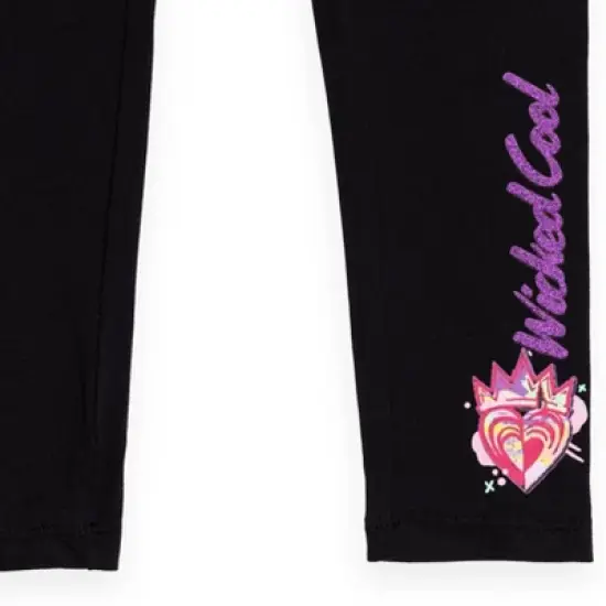 Disney Zombies Girls T-Shirt and Leggings Outfit Set Toddler to Big Kid  image {3}