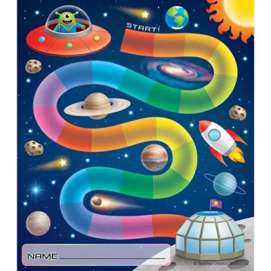 Teacher Created Resources&reg; Out of this World Reward Trackers with Stickers, 3 Packs image {4}