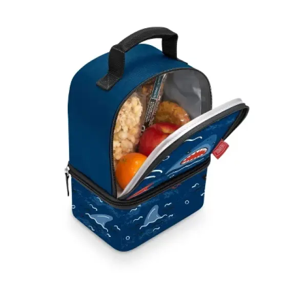 Thermos Dual Compartment Lunch Bag  - Sharks image {8}