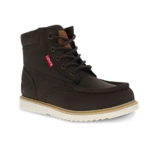 Levi's Kids Dean Waxed UL NB Unisex Moc Toe Boot image {6}